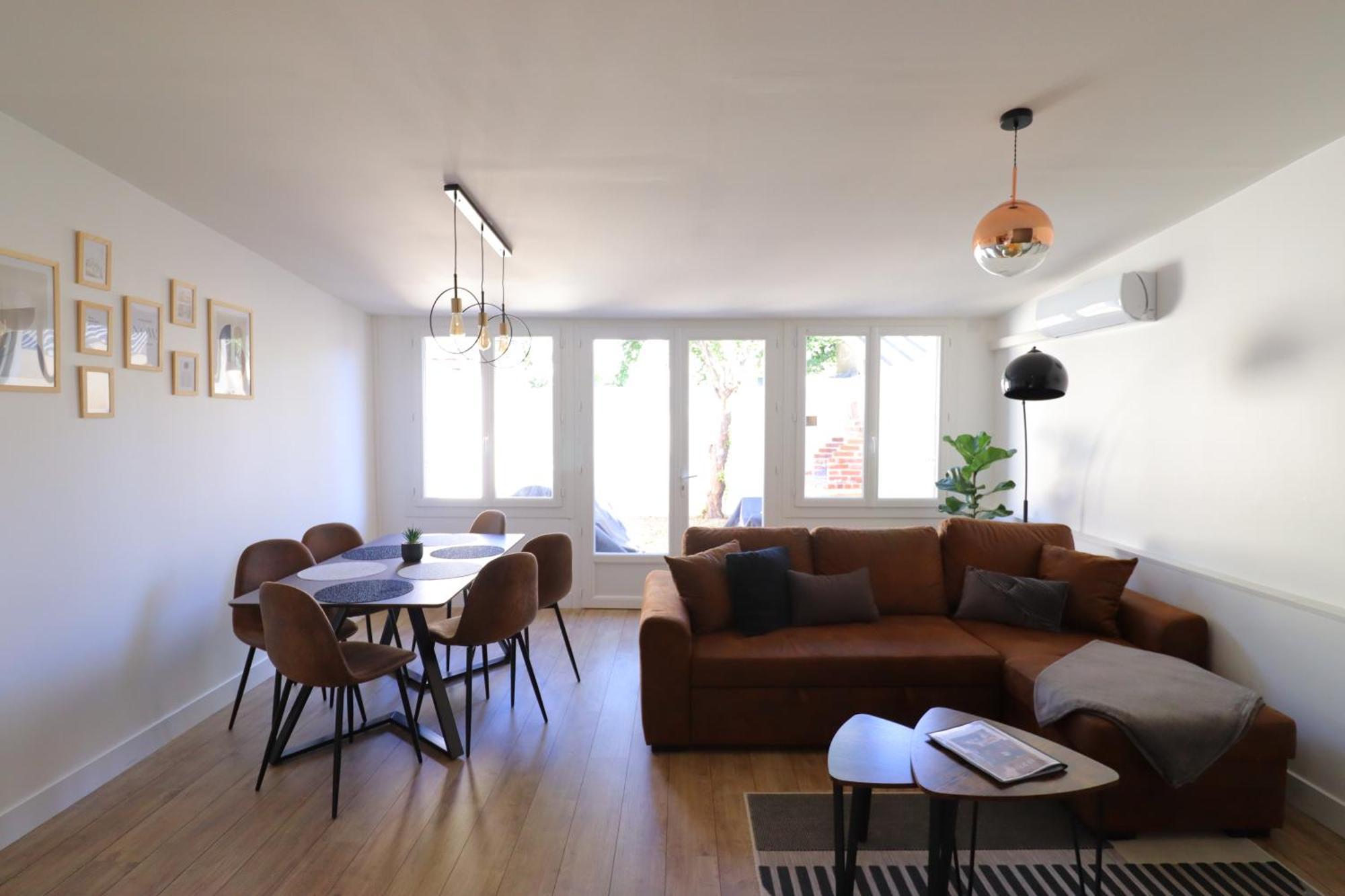 Le Patio - Spacieux T3 Avec Climatisation Et Jardin Privatif Bergerac Exterior photo